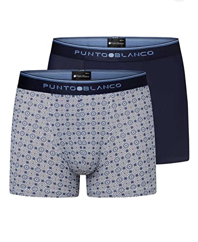 Punto Blanco Herren Essential Boxershorts, Multicolor, Mediano von Punto Blanco