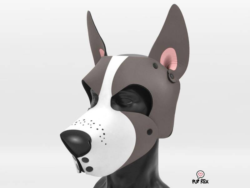 Graue "Rex One" Pup Rex Haube | Made To Order" von PupRexGear