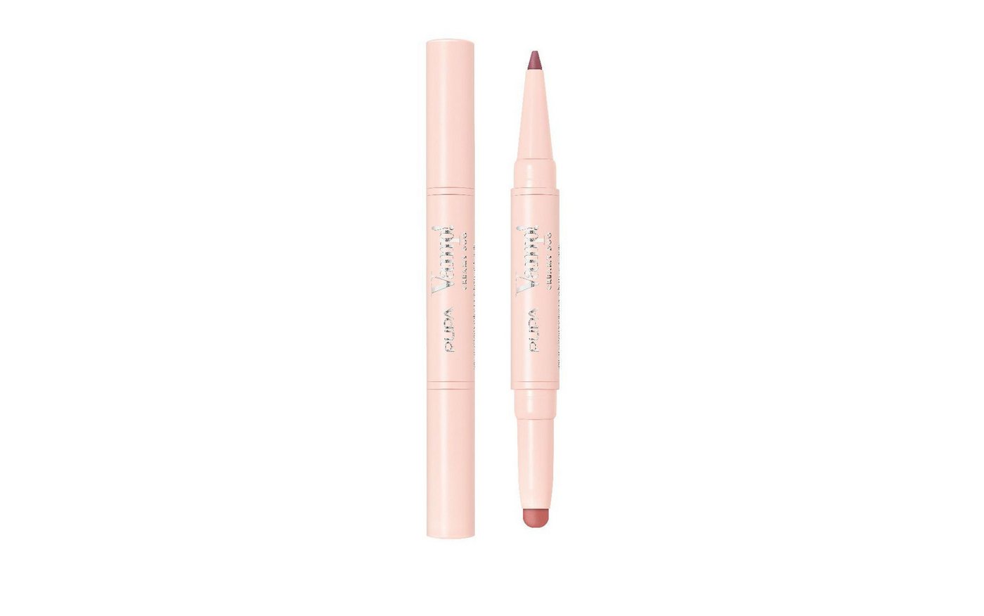 Pupa Milano Lippenstift Pupa Milano Vamp! Creamy Duo Lip Pencil & Shiny Lipstick 006-Deep Rose von Pupa Milano