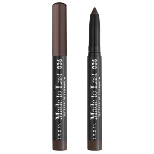 Made to Last Waterproof Eyeshadow Lidschatten Farbton 036 Wood Brown von Pupa