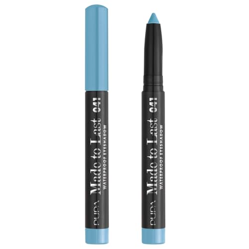 pupa Made to Last Waterproof Eyeshadow Lidschatten Farbton 041 Icy Blue von Pupa