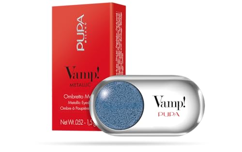 PUPA Vamp! Metallic Oogschaduw - 307 Denim Blue 1,5 g von Pupa
