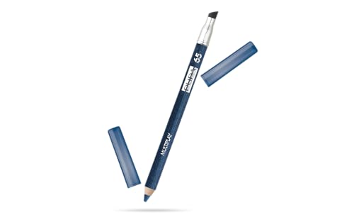 Pupa Multiplay Blue Emotion Eyeliner, dreifach verwendbar, Eyeliner, Lidschatten und Kajal, geeignet für empfindliche Augen und Kontaktlinsen (Farbe 65 Blue Emotion), Format 1,2 g von Pupa
