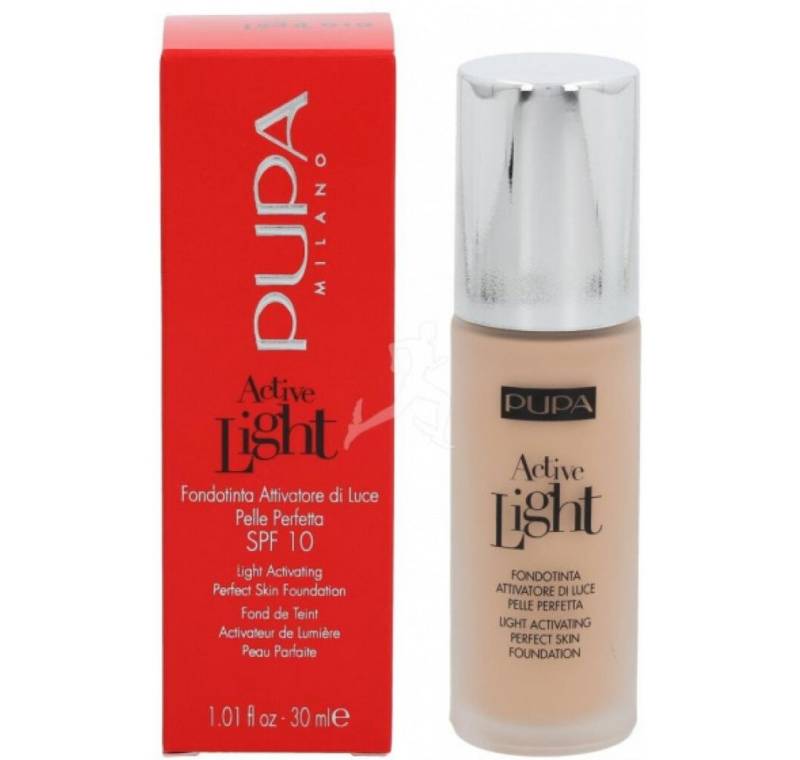 Pupa Foundation Pupa Active Light Oil-Free Cream Foundation SPF10 von Pupa