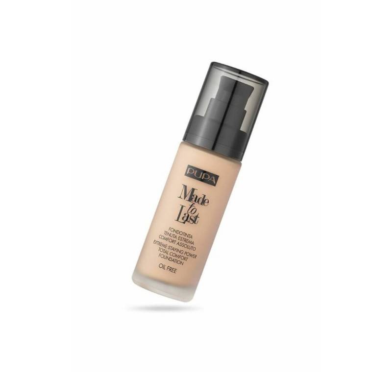 Pupa Foundation Made To Last Total Comfort Foundation 020 SPF10, 30ml von Pupa