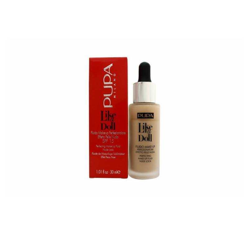 Pupa Foundation Pupa Pupa Like A Doll Perfecting Make-Up Fluid SPF15 von Pupa