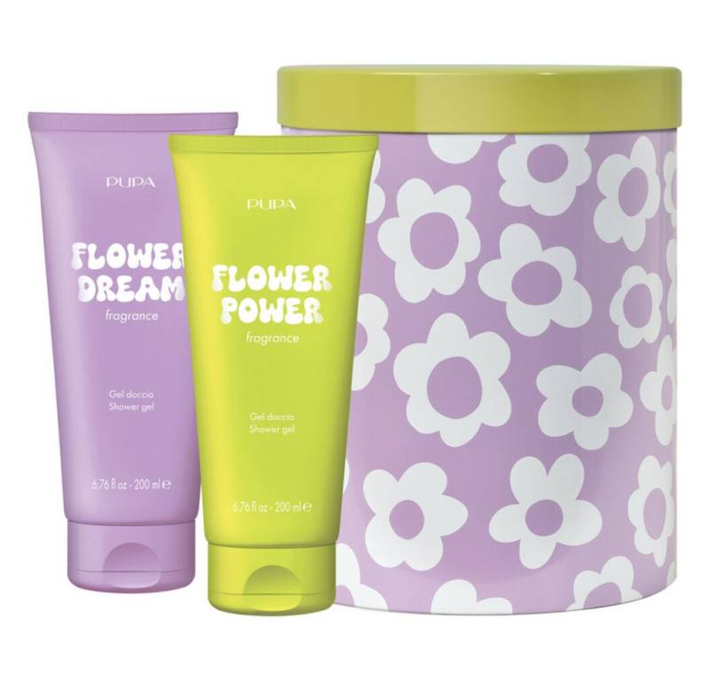Pupa Hautpflege-Set Flower Dream & Flower Power Happy Box Geschenk-Set 3 von Pupa