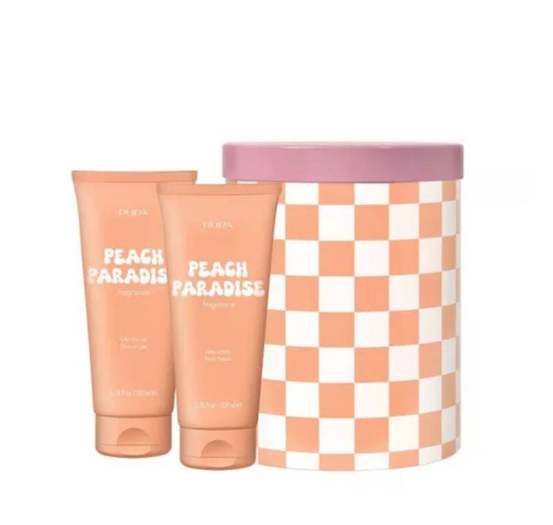 Pupa Hautpflege-Set Pfirsich Paradies Happy Box Kit 2 Geschenkset von Pupa
