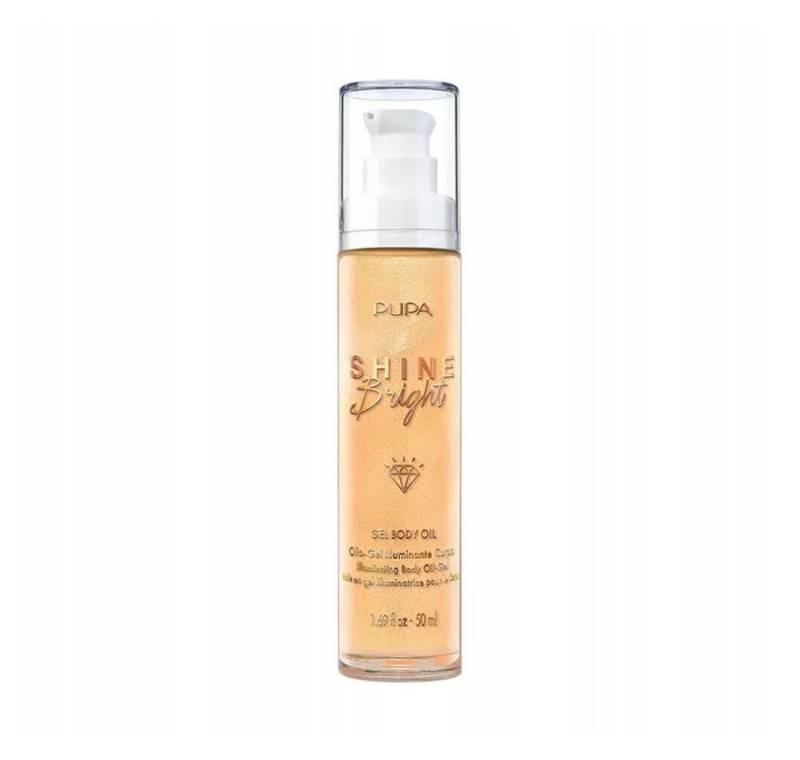 Pupa Körperöl Aufhellendes Gel-Körperöl Shine Bright (Gel-Körperöl) 50 ml von Pupa