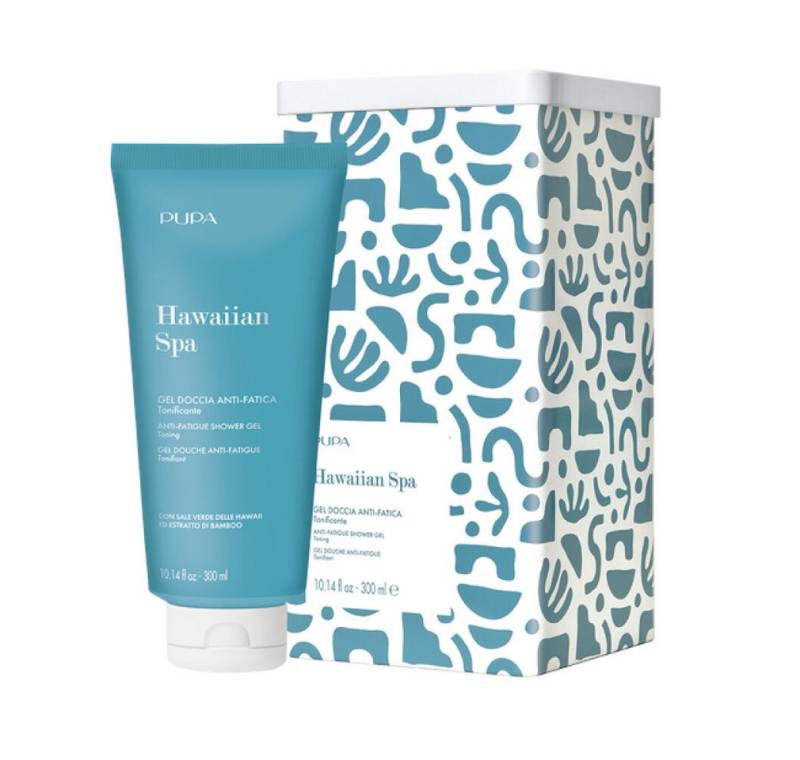 Pupa Körperpflegemittel Duschgel in der Hawaiian Spa Box (Anti-Fatigue Shower Gel) 300 ml von Pupa