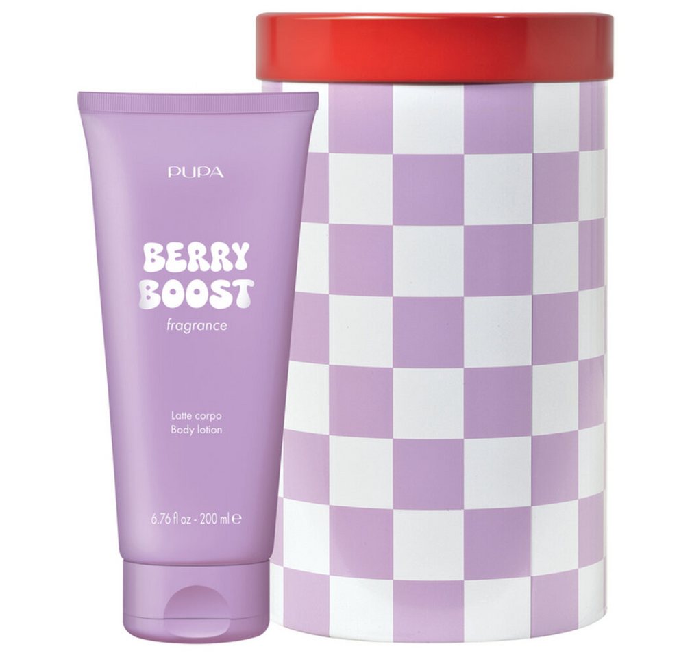Pupa Körperpflegemittel Körperlotion Berry Boost Happy Box (Körperlotion) 200 ml von Pupa