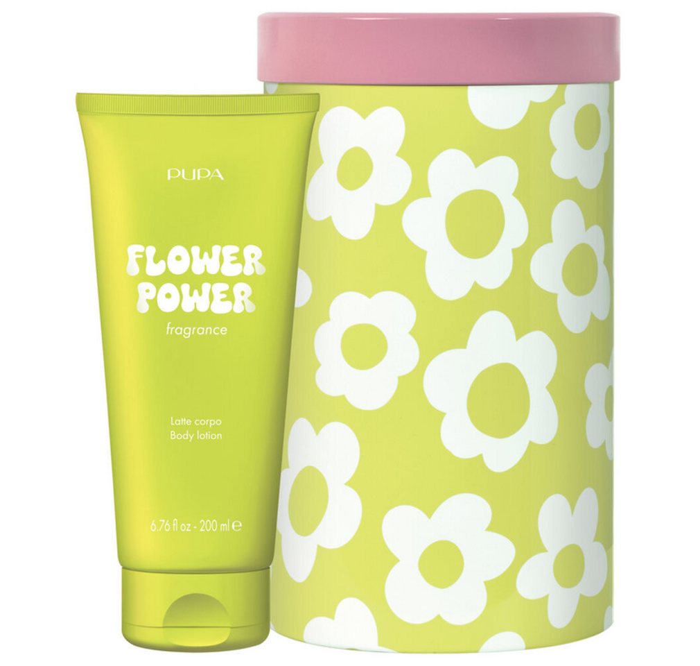 Pupa Körperpflegemittel Körperlotion Flower Power Happy Box (Körperlotion) 200 ml von Pupa