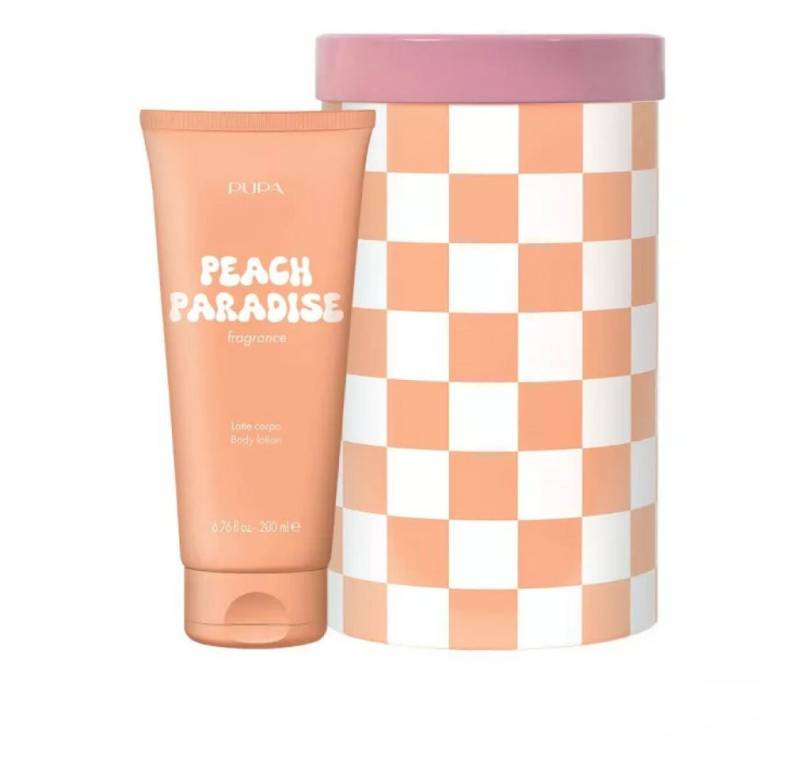 Pupa Körperpflegemittel Körperlotion Pfirsichparadies Happy Box (Körperlotion) 200 ml von Pupa