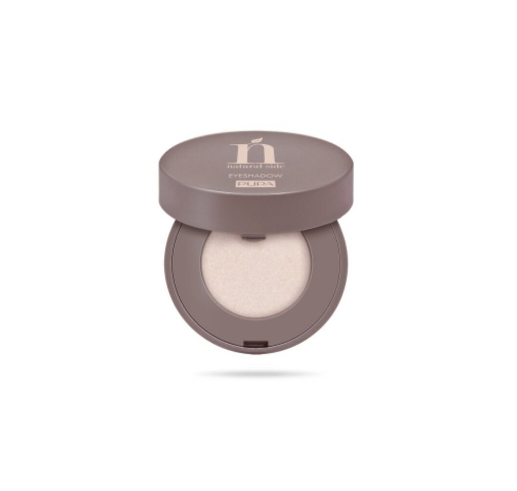 Pupa Lidschatten Natural Side Satin Finish Eyeshadow Powder 03 Silky White 2 g von Pupa