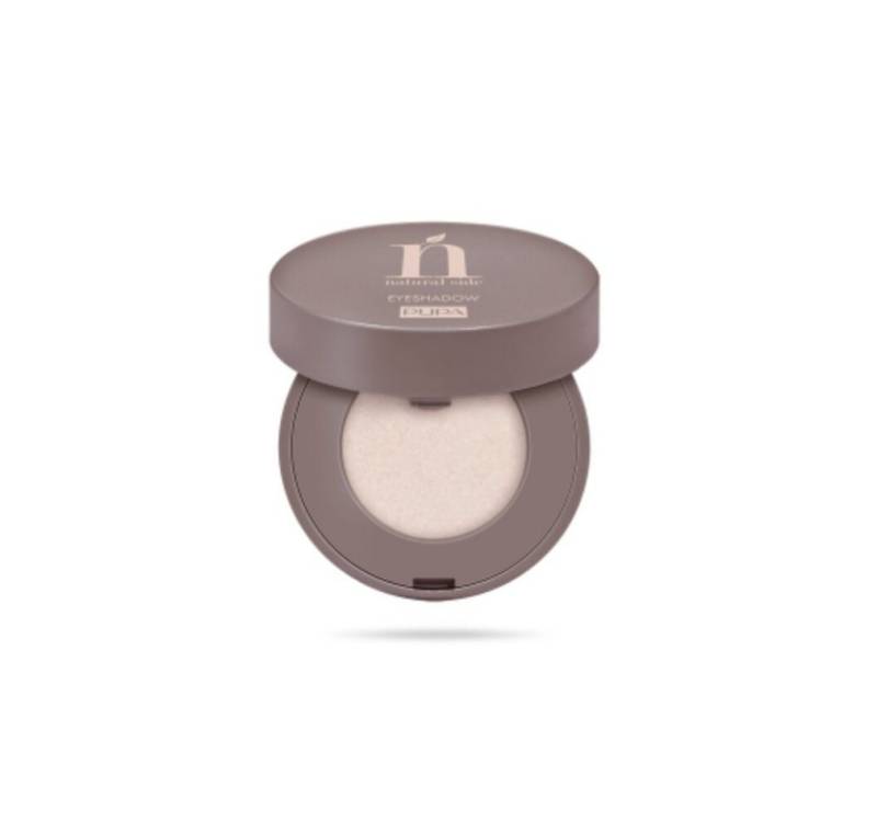 Pupa Lidschatten Natural Side Satin Finish Eyeshadow Powder 03 Silky White 2 g von Pupa