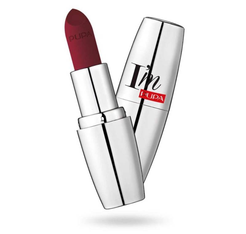Pupa Lippenstift I`m Matt Matte Cream Lipstick 073 Unwiderstehliches Burgunderrot 3,5 g von Pupa