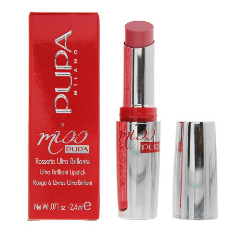 Pupa Lippenstift Pupa Miss Ultra Brilliant 101 Hautfarbe Rose Lipstick 2.4ml von Pupa
