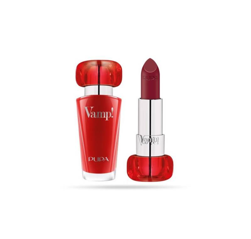 Pupa Lippenstift Vamp! Paraben-Free Volume Cream Lipstick 300 Scarlet Bordeaux 3.5 g von Pupa