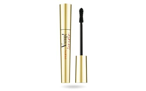 Pupa Mascara Vamp! Forever (Farbe Forever Black) Unschlagbarer Halt und wischfester Halt für immer perfekte Wimpern - Geeignet für empfindliche Augen und Kontaktlinsen (9 ml) von Pupa