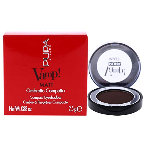 Pupa Milano Vamp! Matt Compact Lidschatten - 050 Dark Chocolate for Women 2.5g Lidschatten von Pupa