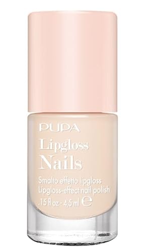 Pupa Nagellack mit Lipgloss-Effekt Nails Nail Polish 007 Ivory Cream 4,5 ml von Pupa