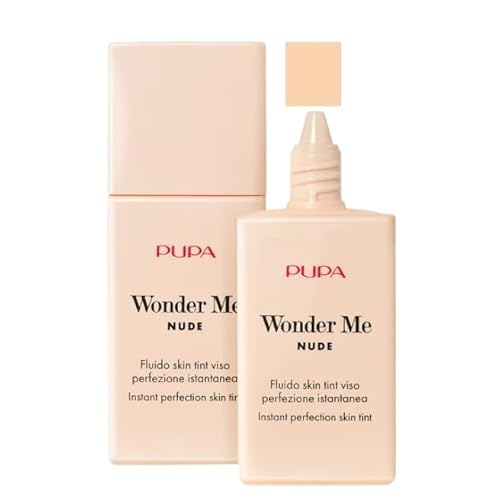 Pupa Wonder Me Nude Fluid Skin Tint Gesicht Instant-Perfektion 010 Porcelain 30 ml von Pupa