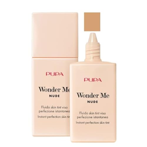 Pupa Wonder Me Nude Fluid Skin Tint Gesicht Sofort-Perfektion 030 Sand 30 ml von Pupa