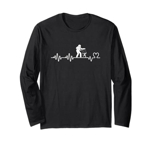 Puppet Master Heartbeat Man Lustiger Puppenspieler Langarmshirt von Puppet Master Gifts For Men And Women