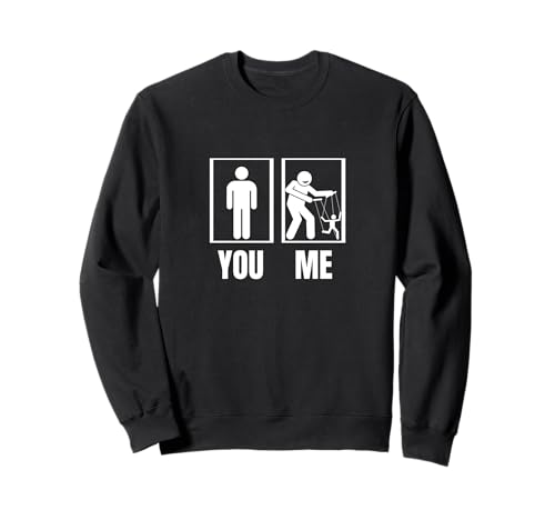 Puppet Master Proud Funny Men Puppenspieler Sweatshirt von Puppet Master Gifts For Men And Women
