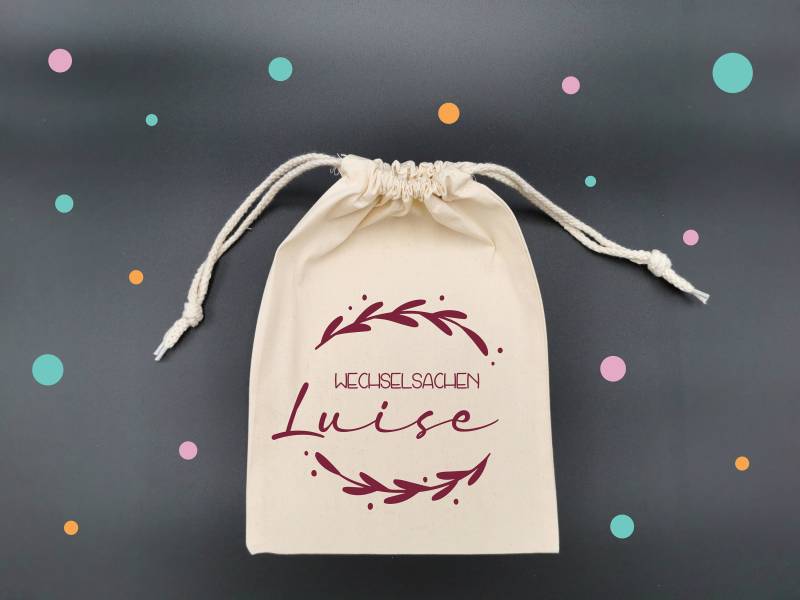 Wechselsachen Kitabeutel Personalisiert Wechselkleidung Wechselsachen Kitabeutel Personalisiert Wechselkleidung von PuppilottasHandmade