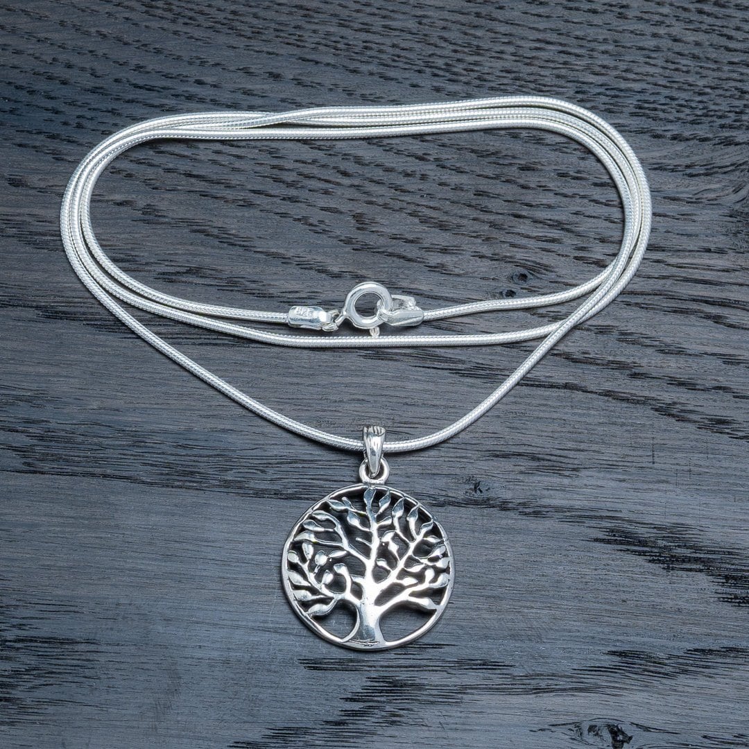 Kette Silber "Baum Des Lebens" Anhänger von PuraEnergia