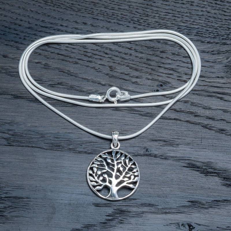 Kette Silber "Baum Des Lebens" Anhänger von PuraEnergia