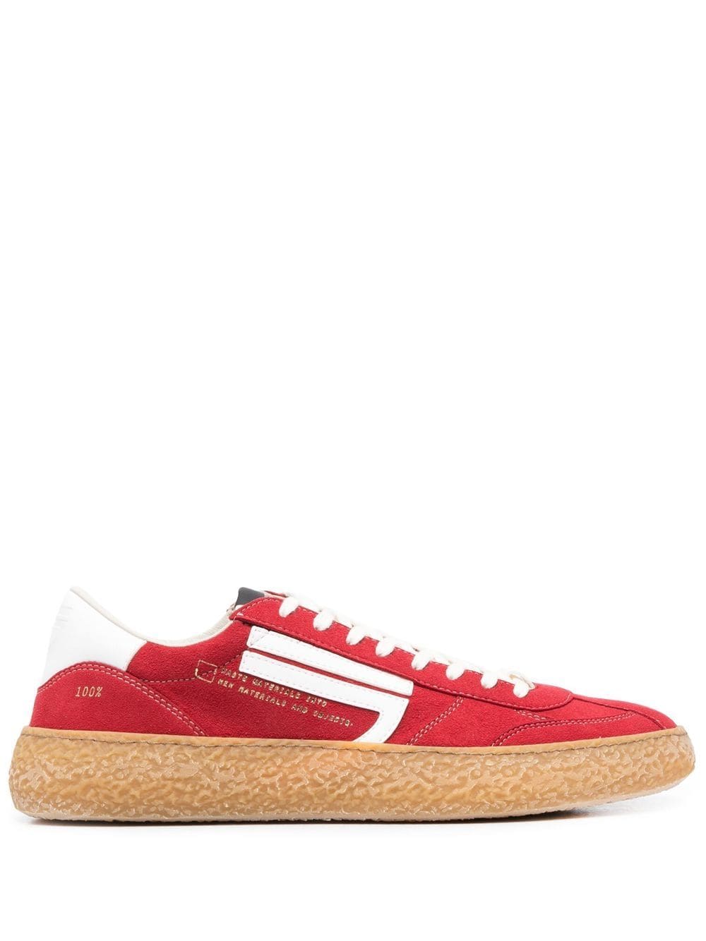 Puraai Uvetta Sneakers - Rot von Puraai