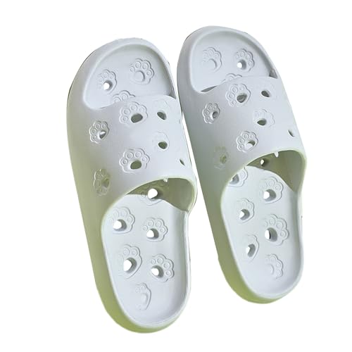 Puramala Herren Badeschuhe mit Drainage-Löchern - Leichte und Rutschfeste Slipper | Bequeme Dusch- und Badesandalen für Schwimmbad und Strand von Puramala