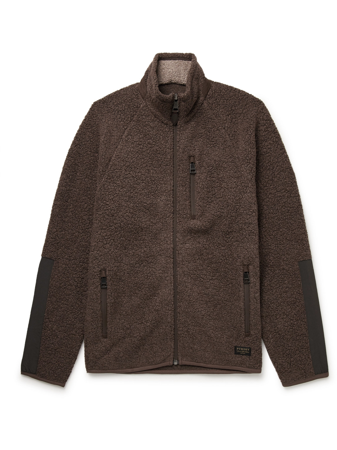 Purdey - Shell-Trimmed Bouclé Jacket - Men - Brown - XXL von Purdey