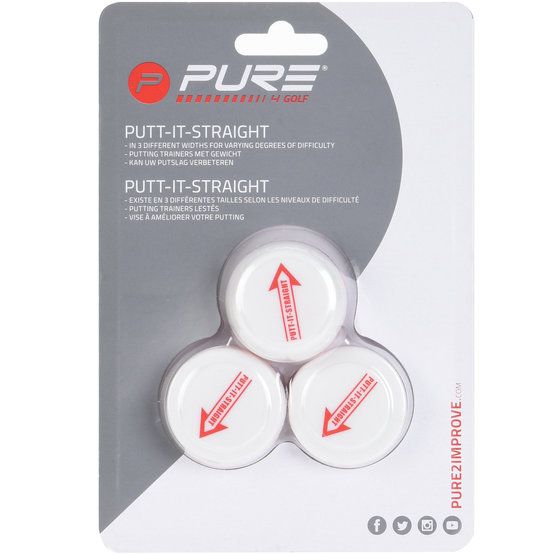 Pure 2 Improve practice Putting Balls Set of 3 weiß von Pure 2 Improve