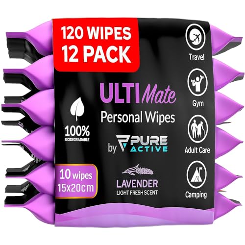 Feuchttücher - feuchttücher für Frauen - 120 extra große feuchttücher 15x20 cm - feuchttücher nach dem Training - Feuchttücher Für Erwachsene – Feuchttücher to Go - Feuchttücher Unterwegs Feuchttücher - feuchttücher für Frauen - 120 extra große feuchttücher 15x20 cm - feuchttücher nach dem Training - Feuchttücher Für Erwachsene – Feuchttücher to Go - Feuchttücher Unterwegs von Pure Active
