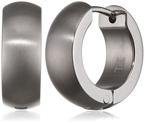 Pure Grey Unisex-Creolen Titan mattiert - 033 Pure Grey Unisex-Creolen Titan mattiert - 033 von PUREgrey