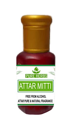 Pure Herbs ATTAR MITTI Alkoholfrei, Unisex, geeignet für Anlässe und den täglichen Gebrauch, Duft (10 ml) von Pure Herbs
