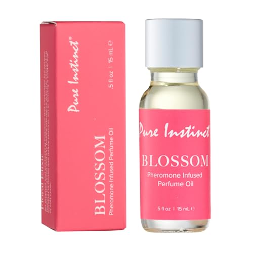 Pure Instinct BLOSSOM Das Original Parfüm mit ätherischen Ölen und Pheromonen – Für Sie und Ihn – TSA-bereit (Tropfflasche 0,5 Fl. Unzen/15 ml) von Pure Instinct