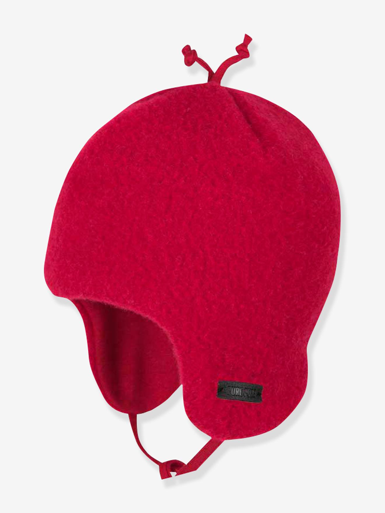 Bindemütze Mädchen Baby PURE PURE by Bauer aus Merinowolle von Pure Pure By Bauer