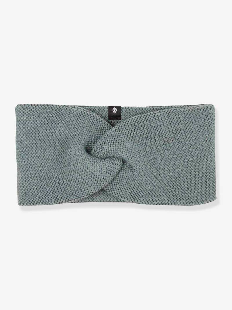 Stirnband Mädchen Silky PURE PURE by Bauer mit Merinowolle und Seide salbei von Pure Pure By Bauer