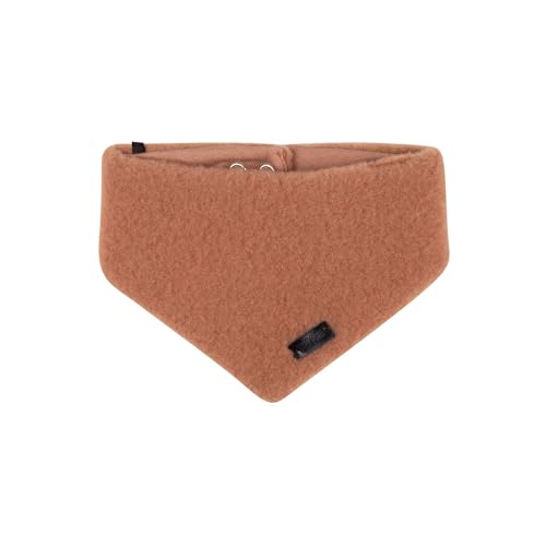 Pure Pure, Dreieckstuch Fleece (mocha, 7-12 Monate) von Pure Pure by Bauer