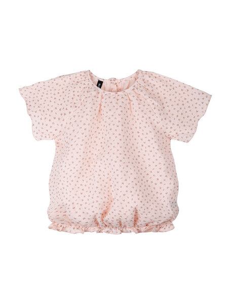 Pure-Pure Baby und Mädchen Musselin Bluse/Kurzarmshirt 100 % Bio-Baumwolle von Pure-Pure