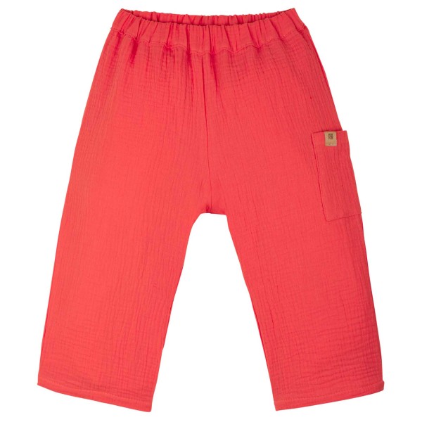 Pure Pure - Kid's Mini-Hose Mull - Freizeithose Gr 110/116 rot von Pure Pure