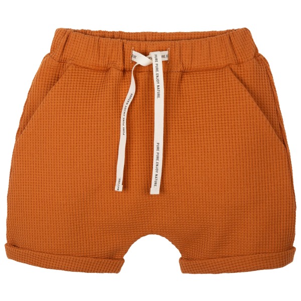 Pure Pure - Kid's Mini-Hose Waffle - Shorts Gr 104 orange von Pure Pure