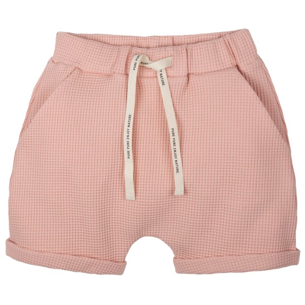 Pure Pure - Kid's Mini-Hose Waffle - Shorts Gr 86 rosa von Pure Pure