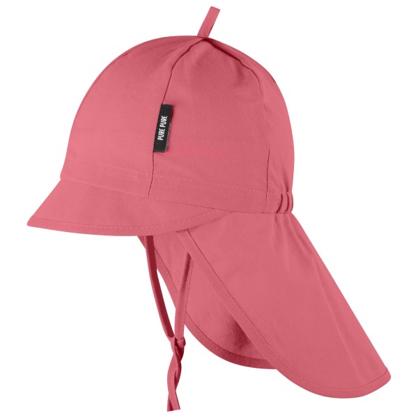 Pure Pure - Kid's Mini-Nackenschutz Uni - Cap Gr 43 cm;45 cm;47 cm;49 cm;51 cm;53 cm blau;grau;rosa von Pure Pure