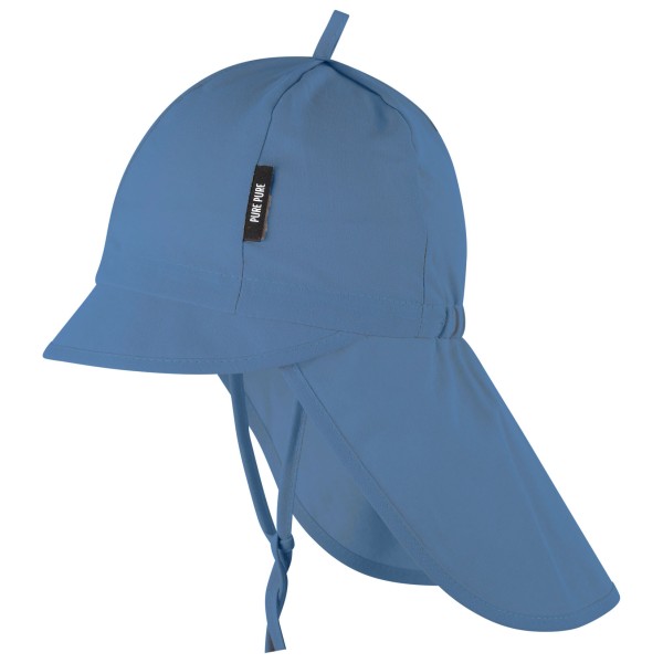 Pure Pure - Kid's Mini-Nackenschutz Uni - Cap Gr 51 cm blau von Pure Pure