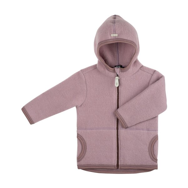 Pure-Pure Kinder Jacke aus supersoftem Fleece mit Kapuze & Taschen GOTS zertifziert von Pure-Pure